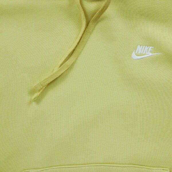 Sweat a capuche homme manches longues jaune Nike Col Rond