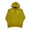 Sweat a capuche homme manches longues jaune Nike Col Rond