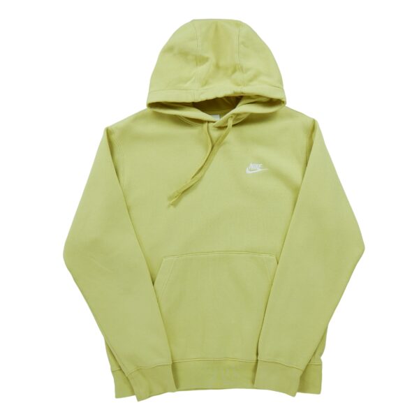 Sweat a capuche homme manches longues jaune Nike Col Rond