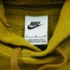 Sweat a capuche homme manches longues jaune Nike Col Rond