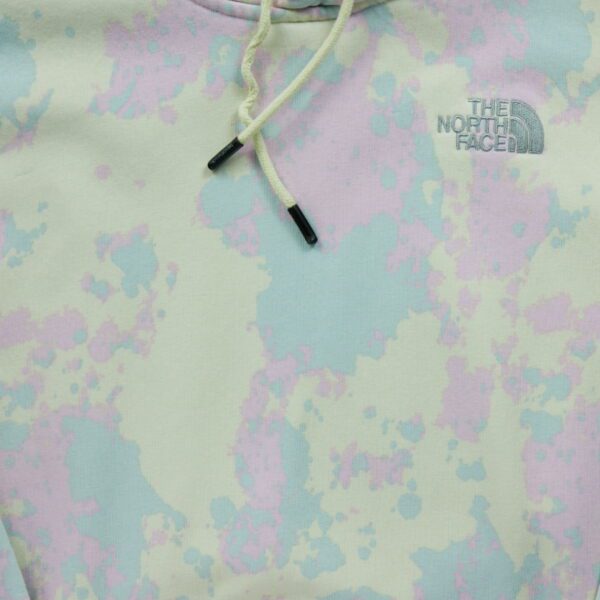 Sweat a capuche homme manches longues jaune The North Face Motif a motifs Col Rond