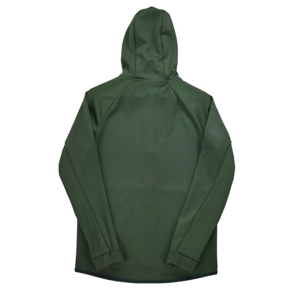 Sweat a capuche homme manches longues kaki Nike Col Montant