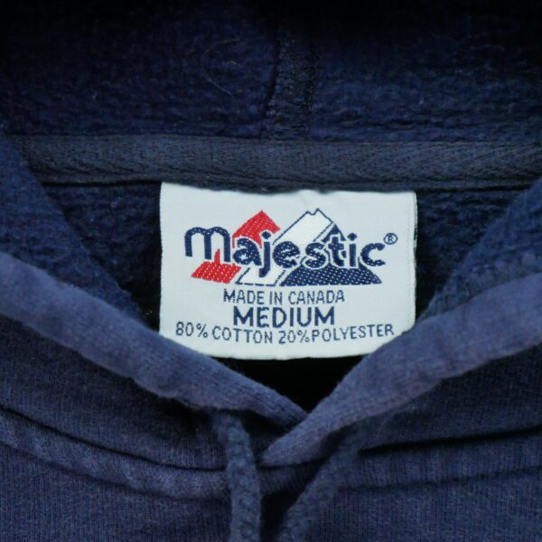 Sweat a capuche homme manches longues marine Majestic Motif imprime Col Rond Equipe Seattle Mariners