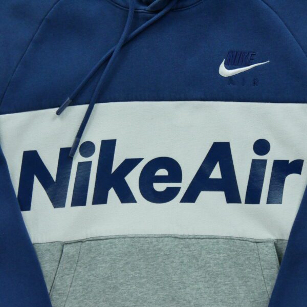 Sweat a capuche homme manches longues marine Nike Col Rond