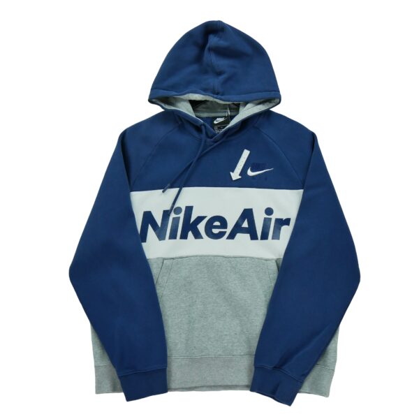 Sweat a capuche homme manches longues marine Nike Col Rond