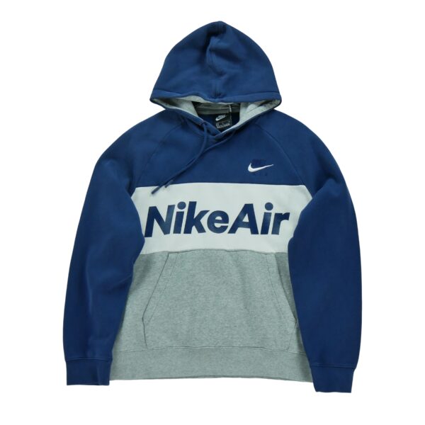 Sweat a capuche homme manches longues marine Nike Col Rond