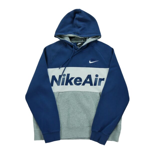 Sweat a capuche homme manches longues marine Nike Col Rond