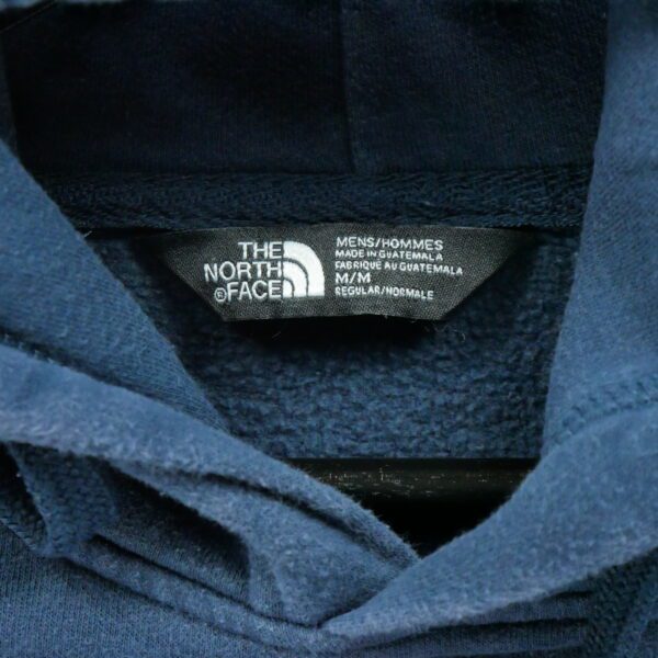 Sweat a capuche homme manches longues marine The North Face Motif imprime Col Rond