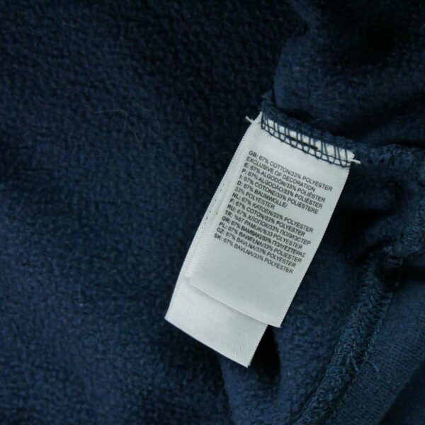 Sweat a capuche homme manches longues marine The North Face Motif imprime Col Rond