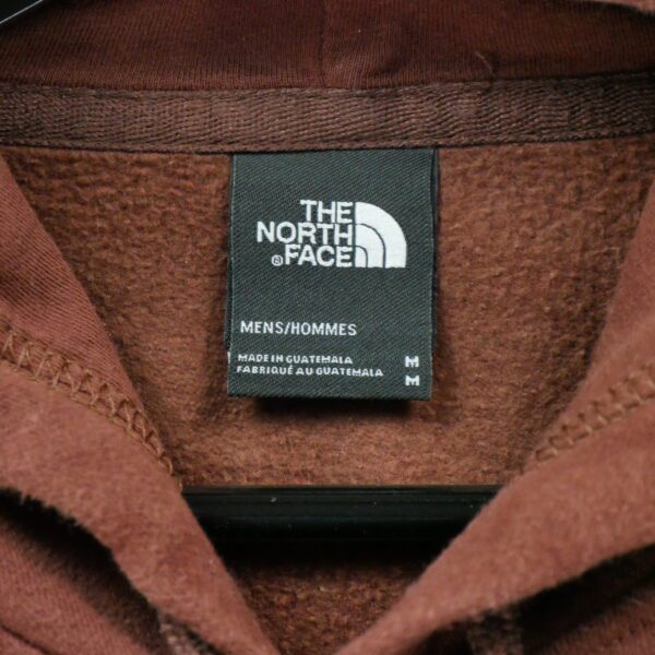 Sweat a capuche homme manches longues marron The North Face Col Rond