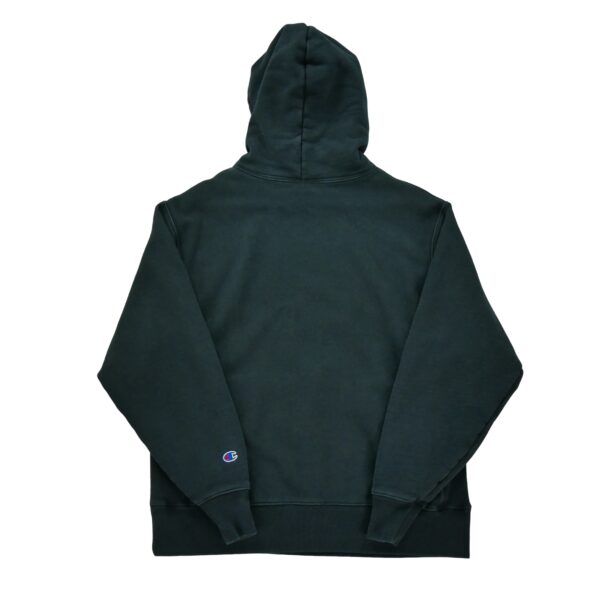 Sweat a capuche homme manches longues noir Champion Col Rond