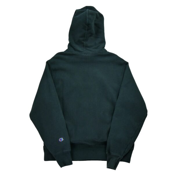 Sweat a capuche homme manches longues noir Champion Motif brode Col Rond