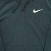 Sweat a capuche homme manches longues noir Nike Col Montant