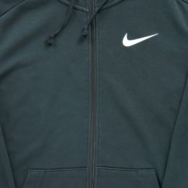 Sweat a capuche homme manches longues noir Nike Col Montant