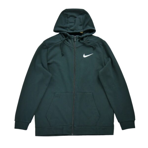 Sweat a capuche homme manches longues noir Nike Col Montant