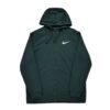 Sweat a capuche homme manches longues noir Nike Col Montant