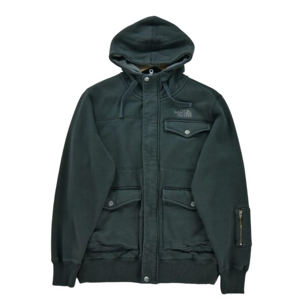 Sweat a capuche homme manches longues noir The North Face Col Montant