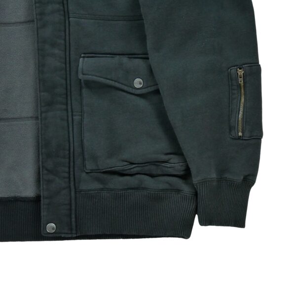 Sweat a capuche homme manches longues noir The North Face Col Montant