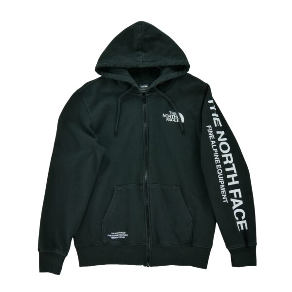 Sweat a capuche homme manches longues noir The North Face Col Rond