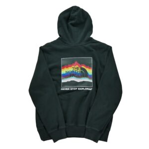 Sweat a capuche homme manches longues noir The North Face Col Rond