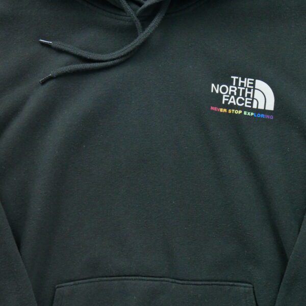 Sweat a capuche homme manches longues noir The North Face Col Rond