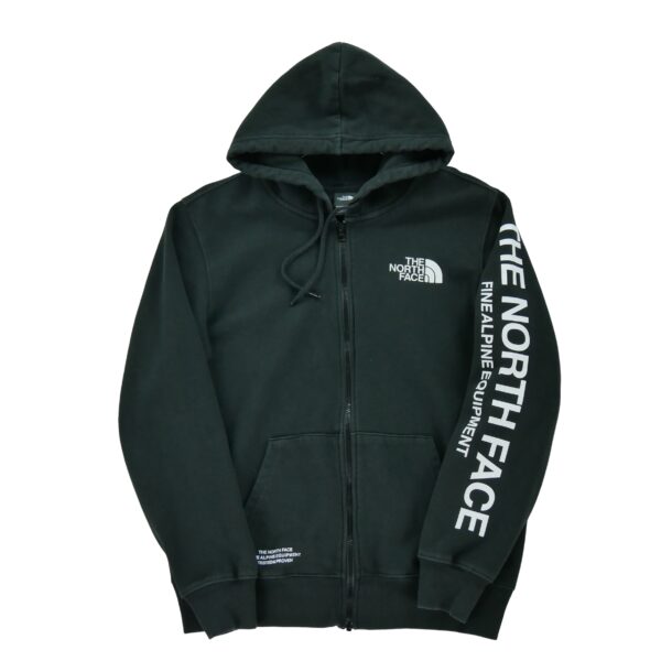 Sweat a capuche homme manches longues noir The North Face Col Rond