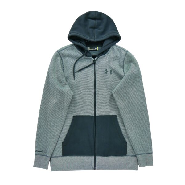Sweat a capuche homme manches longues noir Under Armour Motif a rayures Col Rond