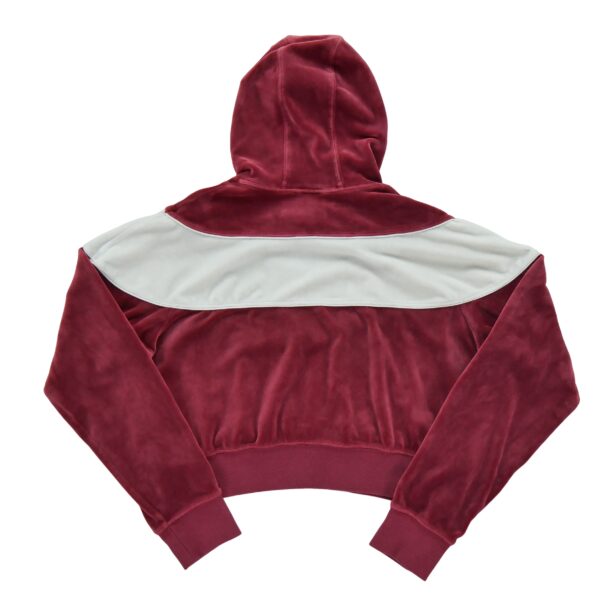 Sweat a capuche homme manches longues rouge Nike Col Rond