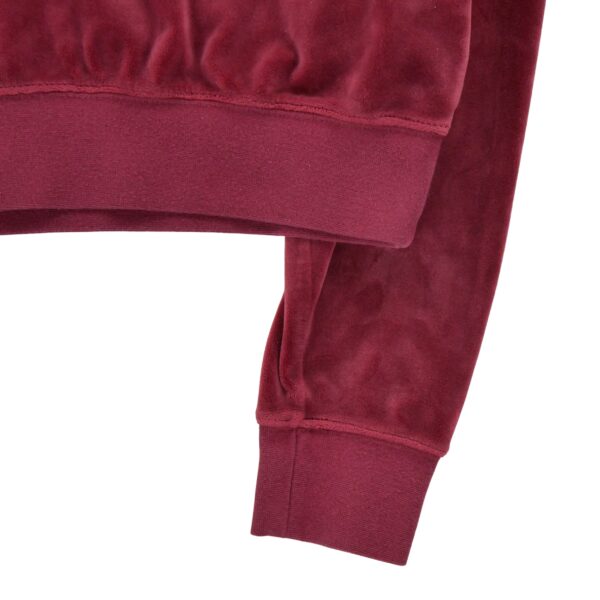 Sweat a capuche homme manches longues rouge Nike Col Rond