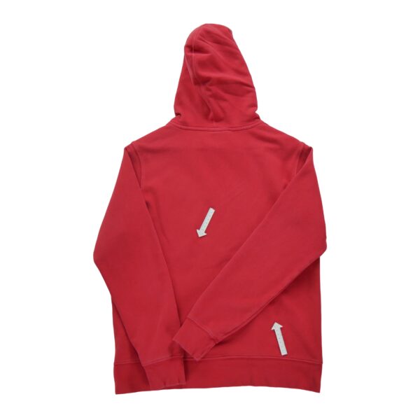 Sweat a capuche homme manches longues rouge The North Face Col Rond