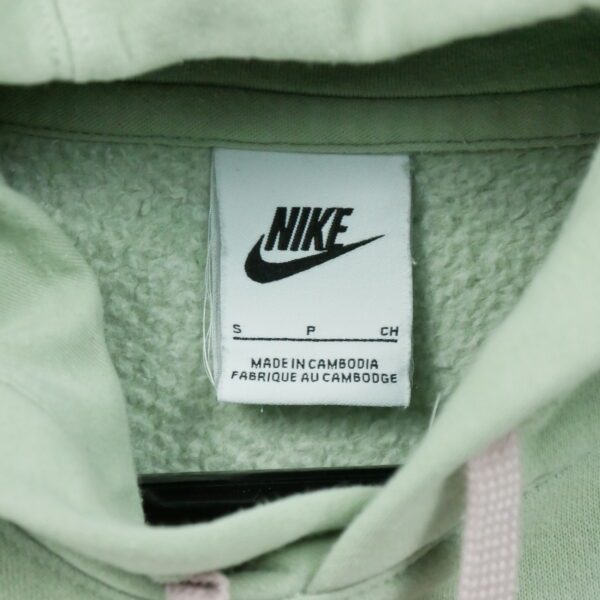 Sweat a capuche homme manches longues vert Nike Col Rond