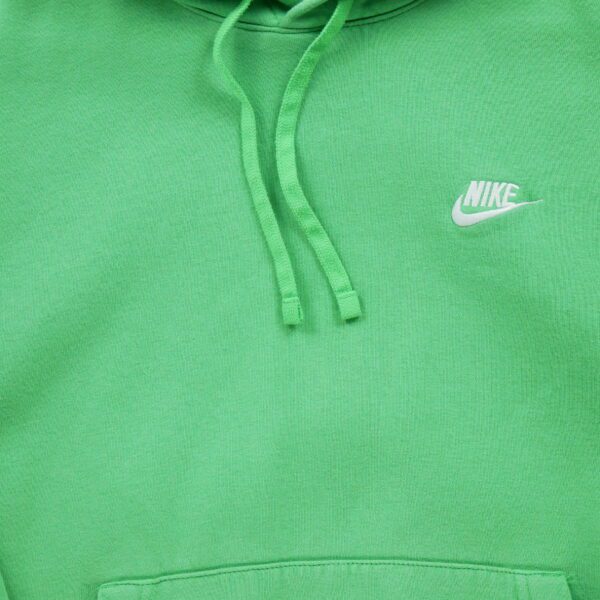 Sweat a capuche homme manches longues vert Nike Col Rond