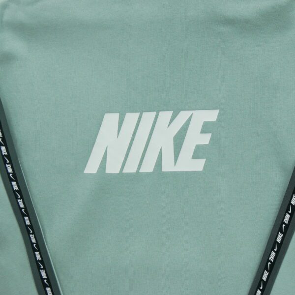 Sweat a capuche homme manches longues vert Nike Col Rond