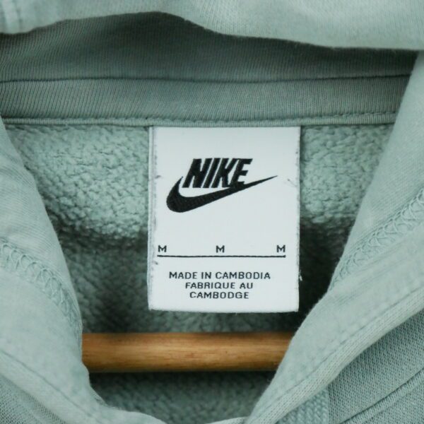 Sweat a capuche homme manches longues vert Nike Col Rond