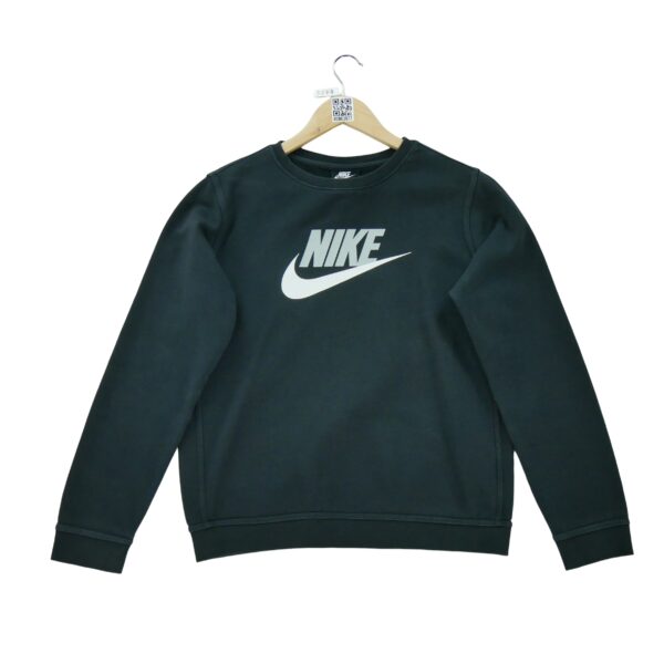 Sweat enfant manches longues noir Nike Col Rond