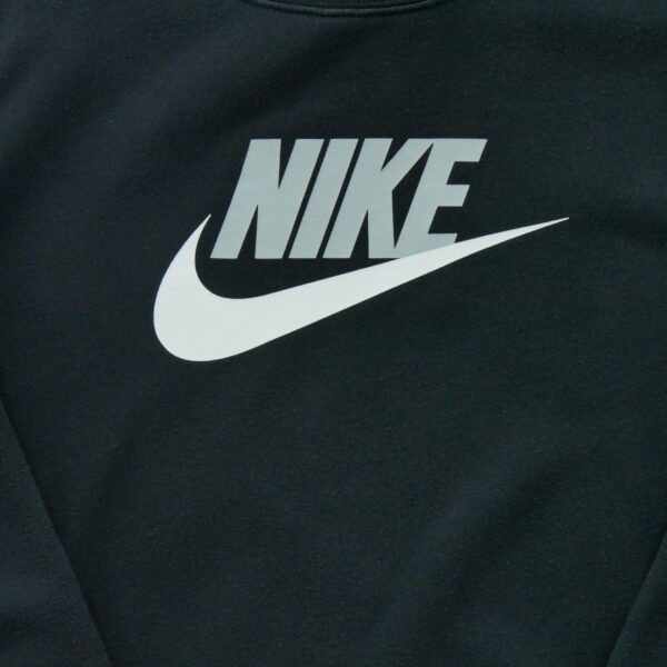 Sweat enfant manches longues noir Nike Col Rond