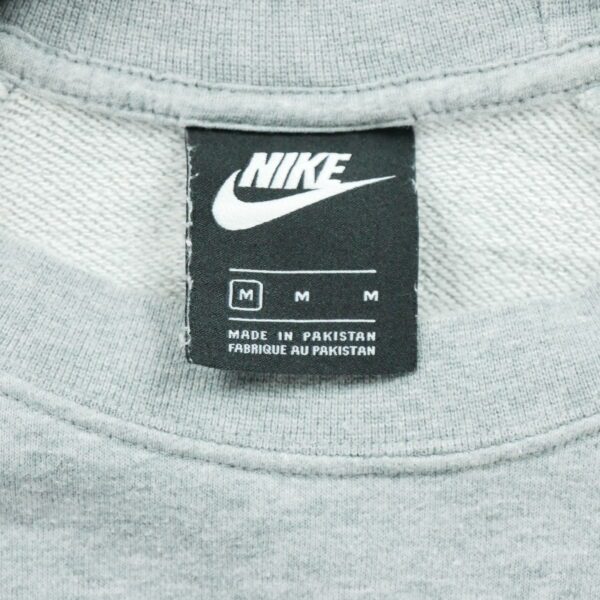 Sweat femme manches longues gris Nike Motif chine Col Rond