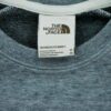 Sweat femme manches longues gris The North Face Motif chine Col Rond