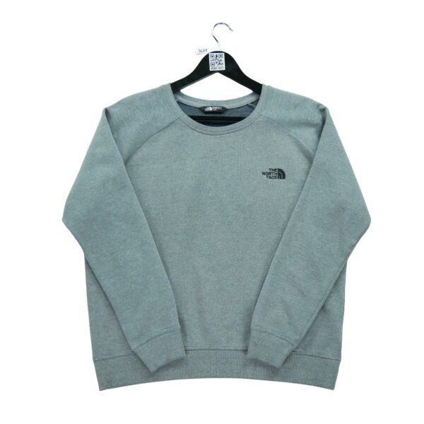 Sweat femme manches longues gris The North Face Motif chine Col Rond