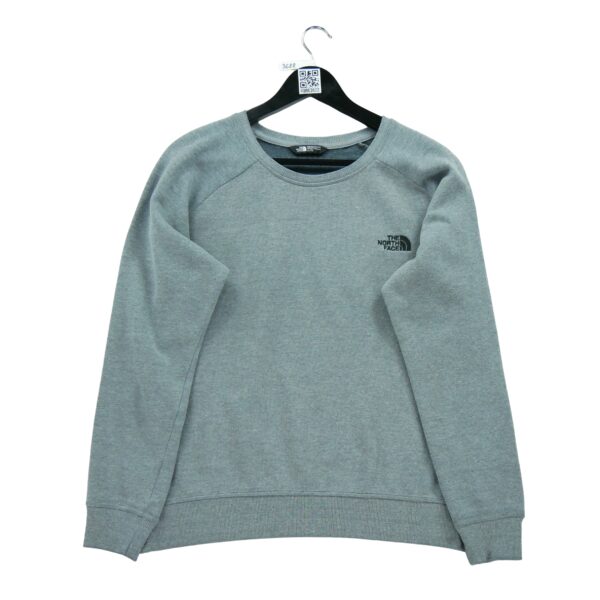 Sweat femme manches longues gris The North Face Motif chine Col Rond