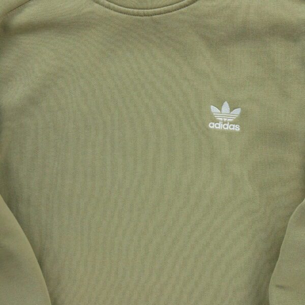 Sweat homme manches longues beige Adidas Col Rond