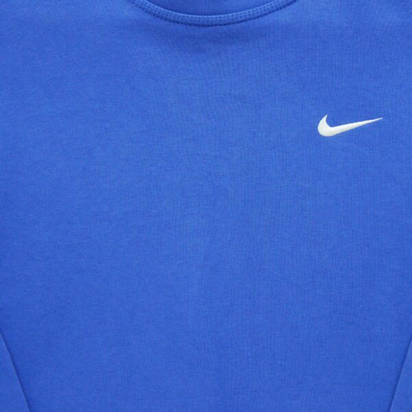 Sweat homme manches longues bleu Nike Col Rond