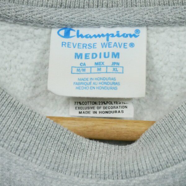 Sweat homme manches longues gris Champion Col Rond