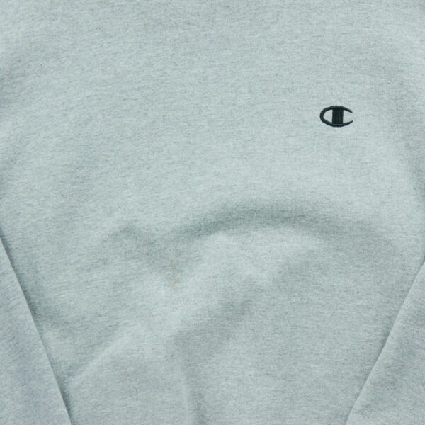 Sweat homme manches longues gris Champion Col Rond