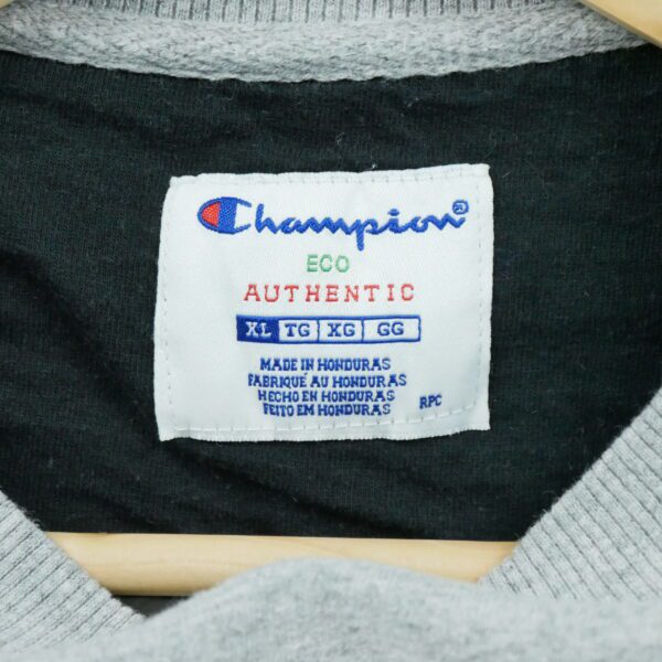 Sweat homme manches longues gris Champion Col Rond