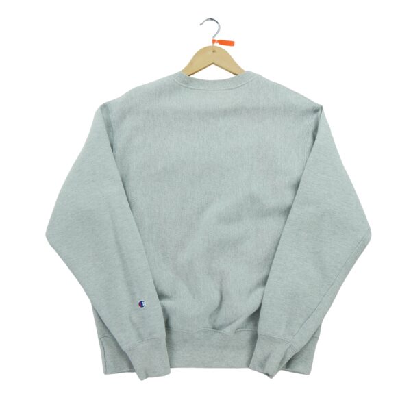 Sweat homme manches longues gris Champion Col Rond