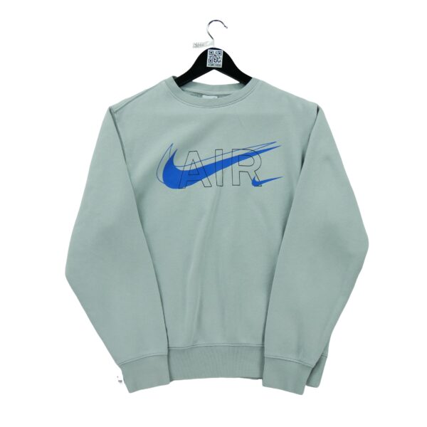 Sweat homme manches longues gris Nike Motif imprime Col Rond
