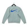 Sweat homme manches longues gris Nike Motif imprime Col Rond