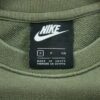 Sweat homme manches longues kaki Nike Motif imprime Col Rond