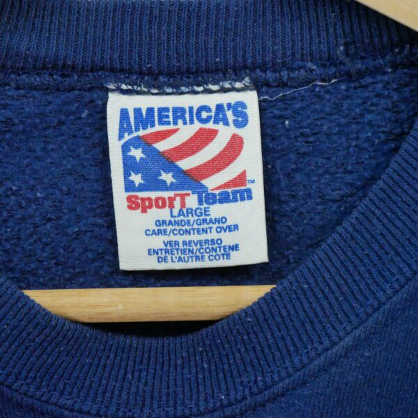 Sweat homme manches longues marine NFL Motif imprime Col Rond Equipe Chicago Bears